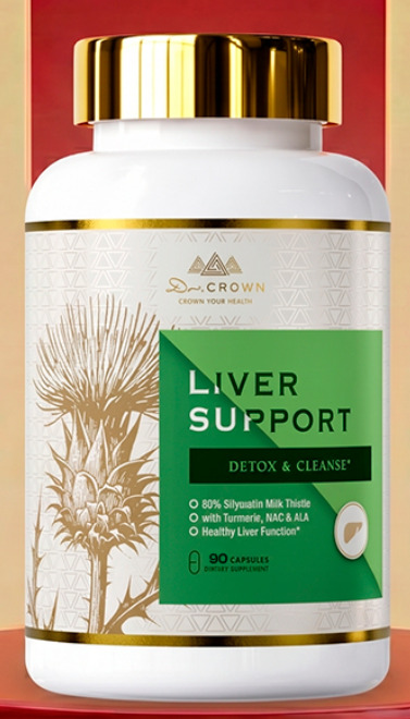 Dr Crown Liver Support 90 Capsulas