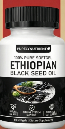 Ethiopian Black Seed Oil 60 Softgels