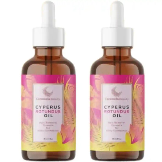 cyperus rotondus= aceite natural que debilita los foliculos.