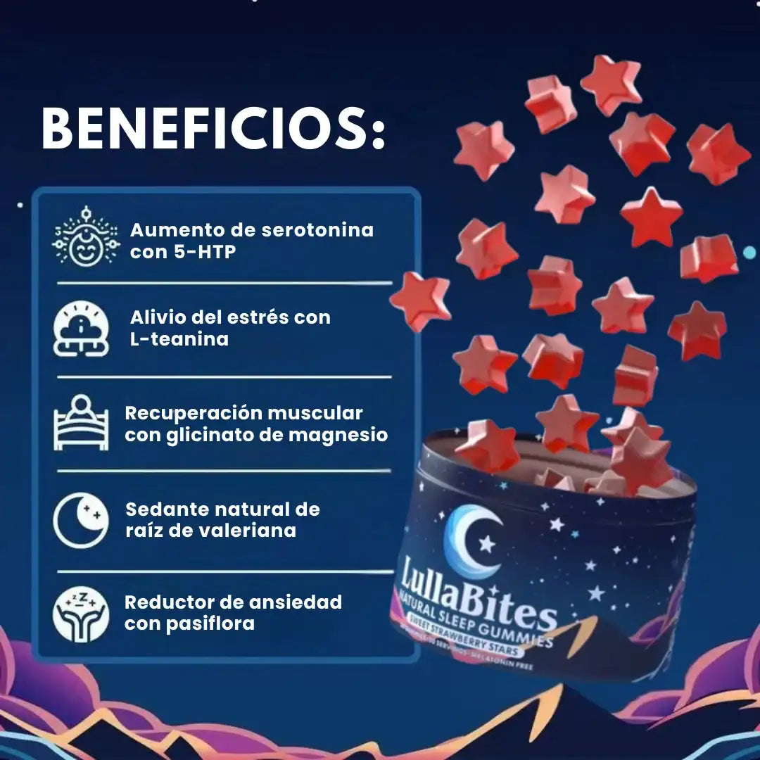 LullaBites™ – Gomitas para relajarte en la noche y despertar renovado GRATIS eBook